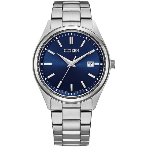 CITIZEN BM1350-54L Eco-Drive technology Stainless Steel Case Blue Dial Water Resistant 100M