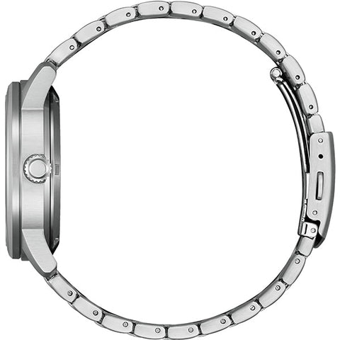 CITIZEN NH9150-52A Mechanical Open Heart Automatic Movement Stainless Steel Elegant Design