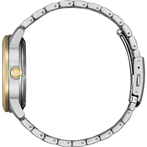CITIZEN NH9154-51A Mechanical Open Heart Elegant Design Stainless Steel Water Resistant Automatic Movement