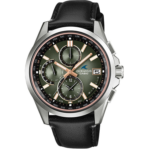 CASIO OCW-T2600RL-3AJR Oceanus RetroTone Collection Solar Powered Bluetooth Connectivity Sapphire Crystal