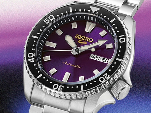 SEIKO HDB003J Limited Edition Mechanical Men's Watch Stainless Steel Band 145th Anniversary SKX Series