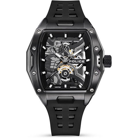 LUMINOX PEWGM0075301 Batman Black Rubber Strap Black Dial Swiss Made Water Resistant 2-Year Warranty