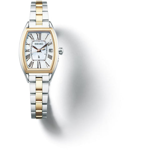 SEIKO HEE005J Solar Radio-Controlled Women's Watch Metal Band Elegant Design Durable Water Resistance