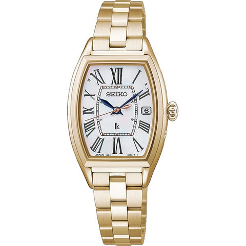 SEIKO HEE006J Solar Radio-Controlled Ladies Metal Band Elegant Design Eco-Friendly Features
