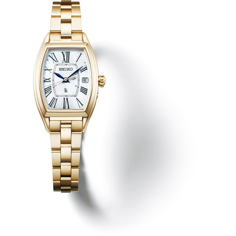 SEIKO HEE006J Solar Radio-Controlled Ladies Metal Band Elegant Design Eco-Friendly Features