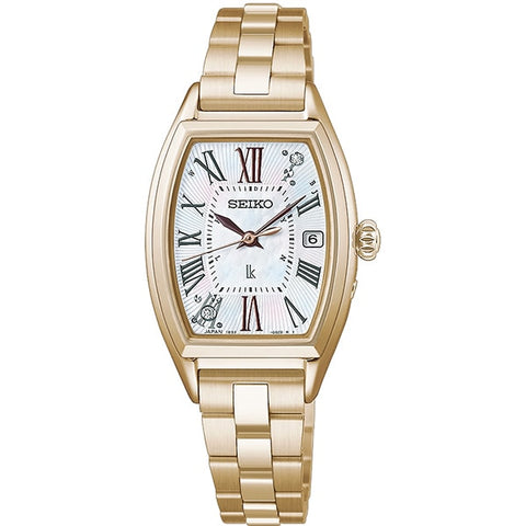 SEIKO HEE007J Limited Edition Mechanical Ladies Watch - Liberty Fabric Design - Metal Band - Elegant Style