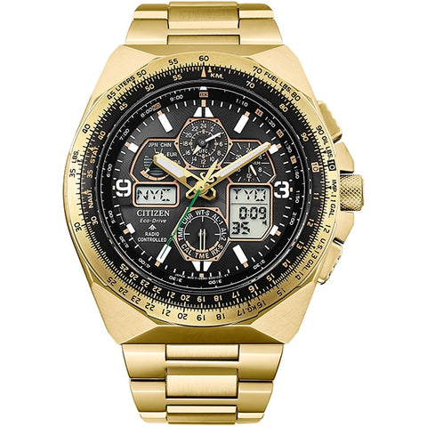 CITIZEN JY8144-50E Eco-Drive technology limited edition Promaster Sky solar-powered radio-controlled watch
