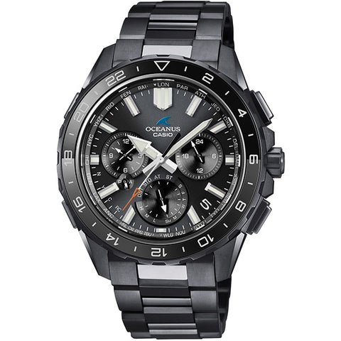CASIO OCW-P3000B-1AJF Oceanus CACHALOT Solar Powered Sapphire Crystal Water Resistant 200m Bluetooth Connectivity