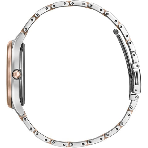 CITIZEN EO1245-54W Eco-Drive technology Light-powered timekeeping Radio-controlled accuracy Elegant design