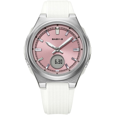 CASIO BGA-3000-7AJF Metal Bezel Solar Powered Radio Controlled Stylish Design Water Resistant