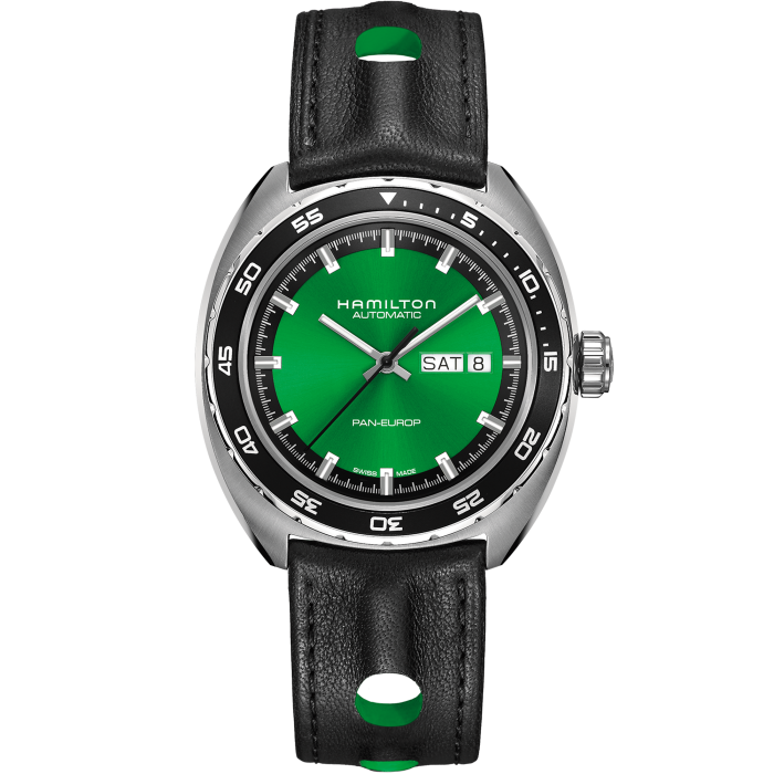 Hamilton H35415761 Watch - American Classic Pan Europ Day Date Auto