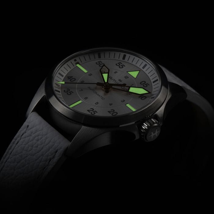 Hamilton H76215850 Watch - Khaki Aviation Pilot Auto (Image 7)