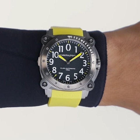 Hamilton H78535380 Watch - Khaki ネイビー BeLOWZERO Auto TITANIUM (Image 2)