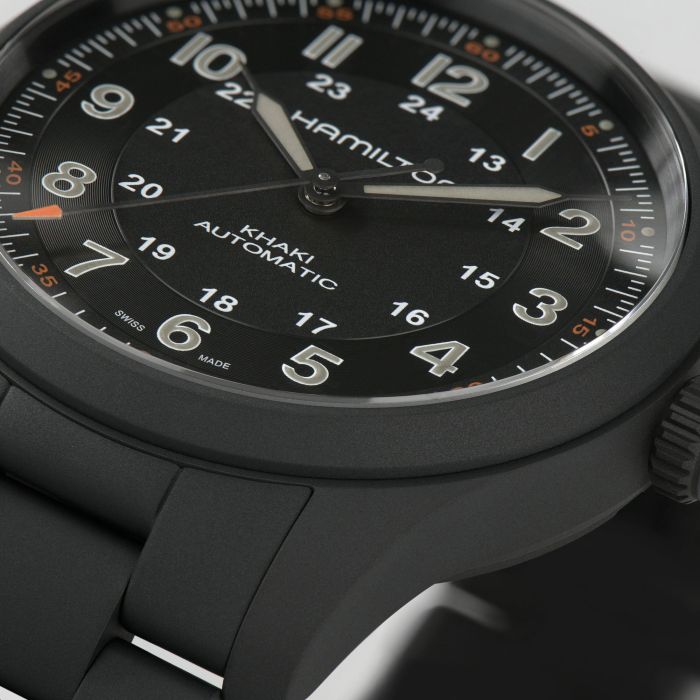 Hamilton H70215130 Watch - Khaki フィールド Titanium Auto (Image 5)