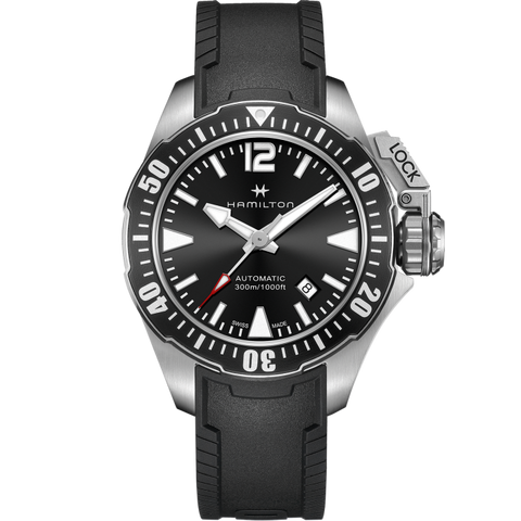 Hamilton H77605335 Watch - Khaki Navy OPENWATER AUTO