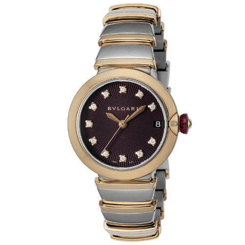BVLGARI LU33C7SPGSPGD/11 Watch - Lucea [Lvcea] 2-Year Warranty Purple [Parallel Import]