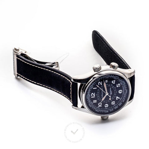 Hamilton H77505433 Watch - Khaki Navy Khaki UTC Auto (Image 2)