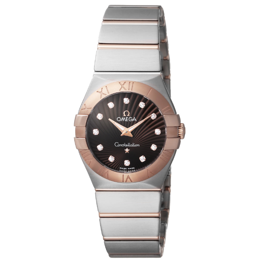 OMEGA 123.20.27.60.63.001 Watch - Constellation Quartz 27MM Elegant Design Swiss Made Women's Watch