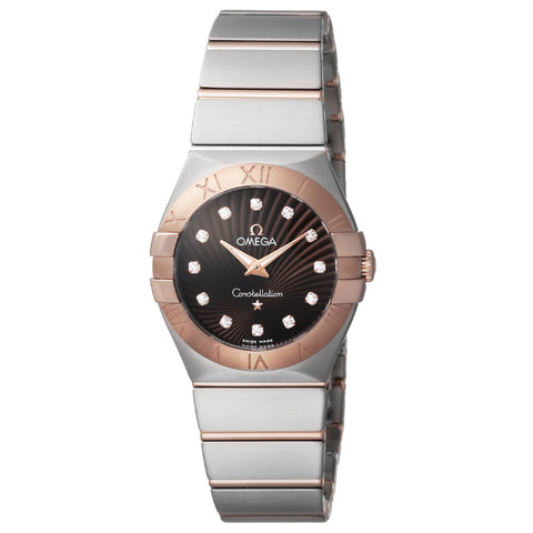 OMEGA 123.20.27.60.63.001 Watch - Constellation Quartz 27MM Elegant Design Swiss Made Women's Watch