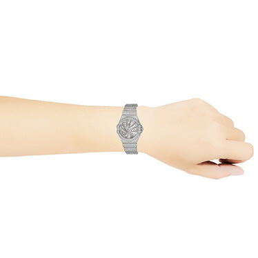 OMEGA 123.55.31.20.55.007 Elegant Constellation White Dial Automatic Movement Stainless Steel Case Luxury Watch