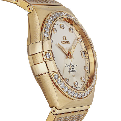OMEGA 123.55.38.21.52.005 Watch - Constellation 5-Year Warranty Silver Elegant Design Swiss Automatic Movement (Image 2)