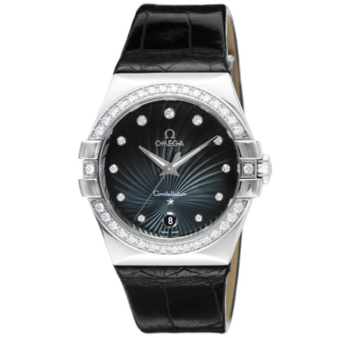 OMEGA 12318356056001 Constellation 5 Year Warranty Blue Dial Swiss Automatic Elegant Design