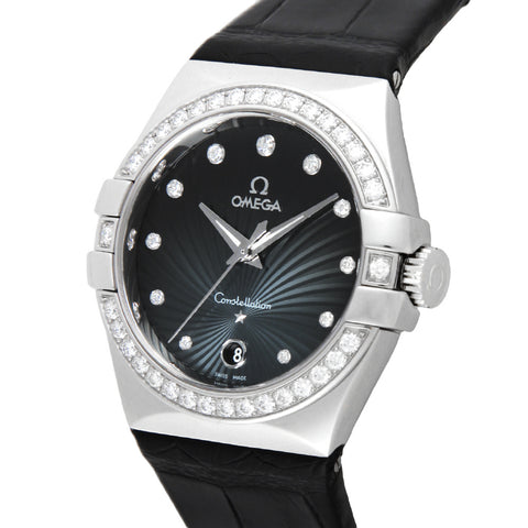 OMEGA 12318356056001 Constellation 5 Year Warranty Blue Dial Swiss Automatic Elegant Design