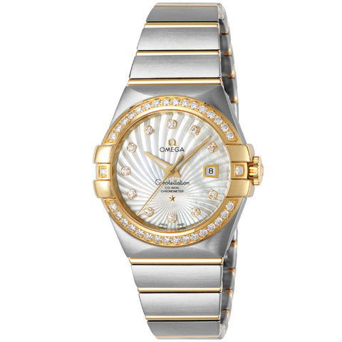 OMEGA 12325312055002 Constellation 5-Year Warranty White Pearl Dial Elegant Design Swiss Automatic Movement