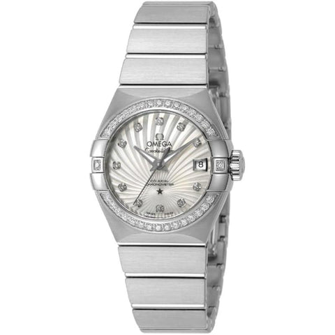OMEGA Constellation 5-Year Warranty White 123.15.27.20.55.001 [Parallel Import]