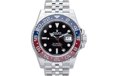 ROLEX 126710BLRO Watch - GMT Master II 40mm Jubilee Bracelet Swiss Automatic Dual Time Zone