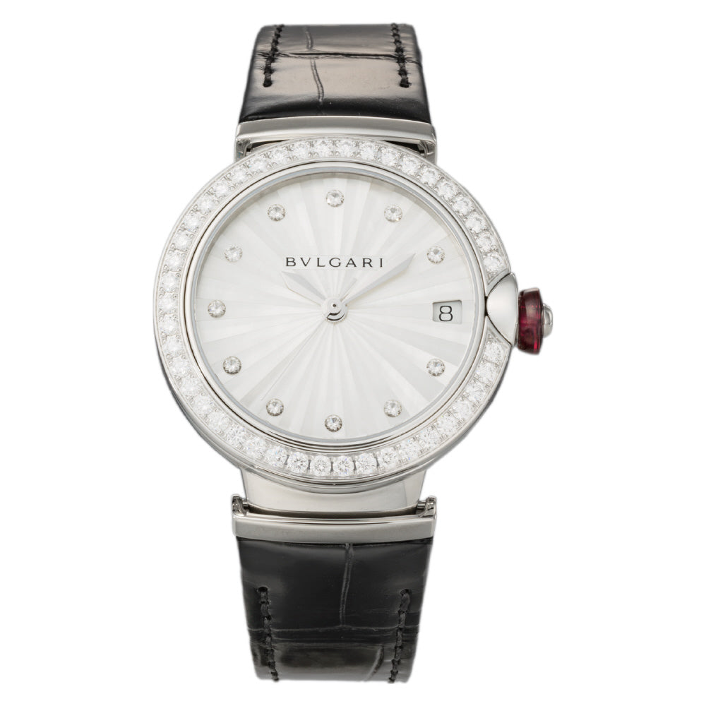 BVLGARI LU33WMOPSLD/12 Watch - Lucea [Lvcea] 2-Year Warranty Silver - Elegant Men's Fragrance with Premium Quality
