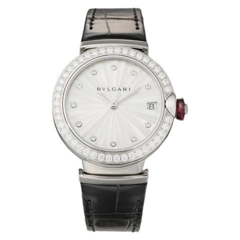 BVLGARI LU33WMOPSLD/12 Watch - Lucea [Lvcea] 2-Year Warranty Silver - Elegant Men's Fragrance with Premium Quality