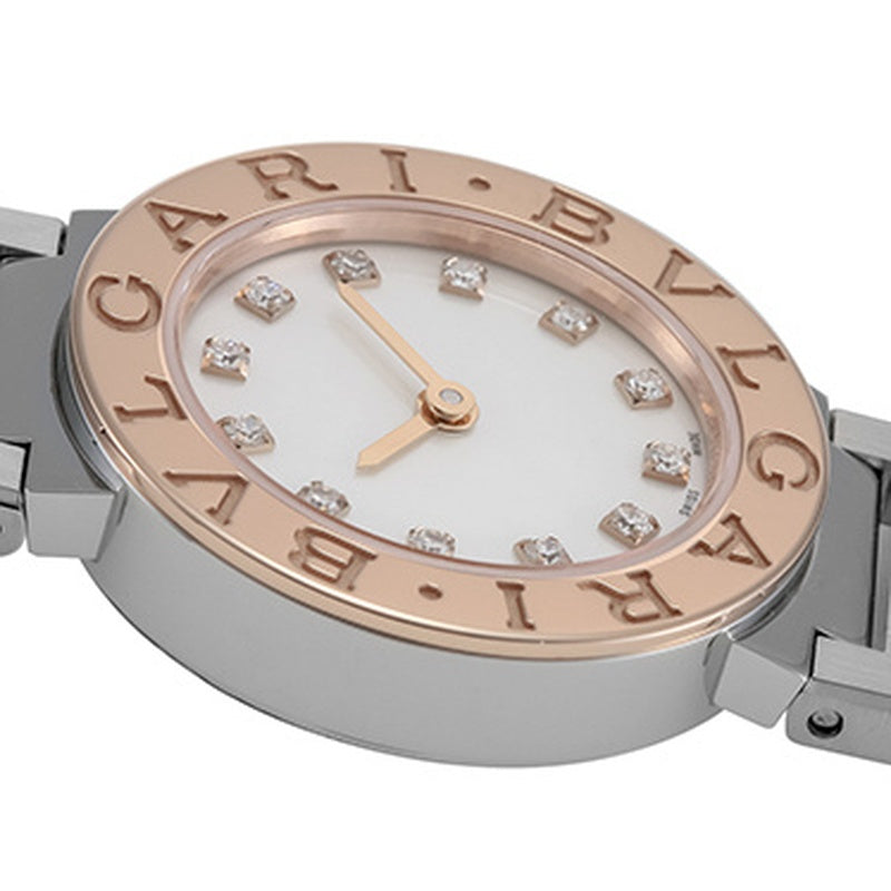 BVLGARI BBL23WSPG/12 Watch - Elegant White Dial Swiss Movement 2-Year Warranty Luxury Design (Image 2)