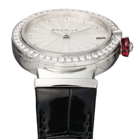 BVLGARI LU33WMOPSLD/12 Watch - Lucea [Lvcea] 2-Year Warranty Silver - Elegant Men's Fragrance with Premium Quality (Image 3)