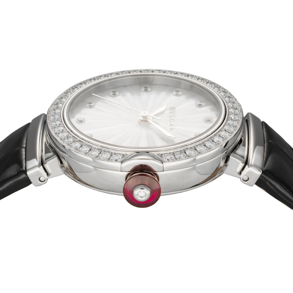BVLGARI LU33WMOPSLD/12 Watch - Lucea [Lvcea] 2-Year Warranty Silver - Elegant Men's Fragrance with Premium Quality (Image 4)