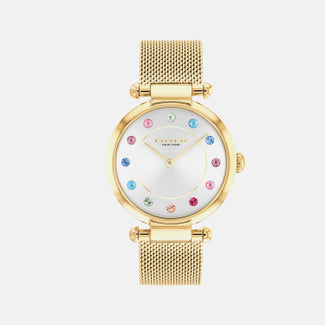 COACH 14000112 Watch - Carrie Silver 2 Year Warranty Elegant Design Versatile Style Perfect for Everyday Use