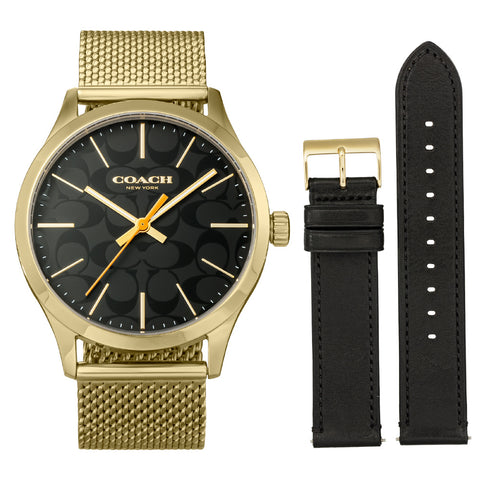 COACH 14000121 Watch - Baxter Black 2 Year Warranty Stylish Design Durable Material Perfect for Everyday Use