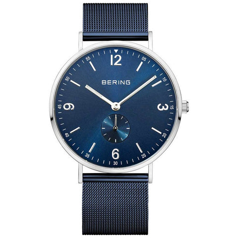 BERING 14040-307 Classic Men's Watch - Sleek Design - Durable Stainless Steel - Japanese Quartz Movement - Water