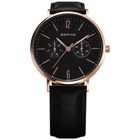 BERING 14236-166 Elegant Ladies Watch 36mm Stainless Steel Minimalist Design Sapphire Crystal