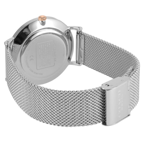 COACH 14503124 Perry Silver 2-Year Warranty Stylish Design Water-Resistant Quality Craftsmanship