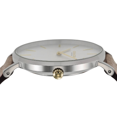 COACH 14503157 Perry Silver Stainless Steel Water Resistant Elegant Design 2-Year Warranty