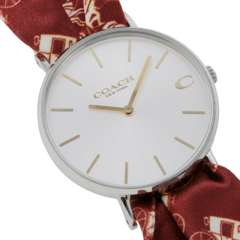 COACH 14503180 Watch - Perry Silver Watch with 2 Year Warranty Stylish Design Durable Build Perfect for Everyday Wear (Image 