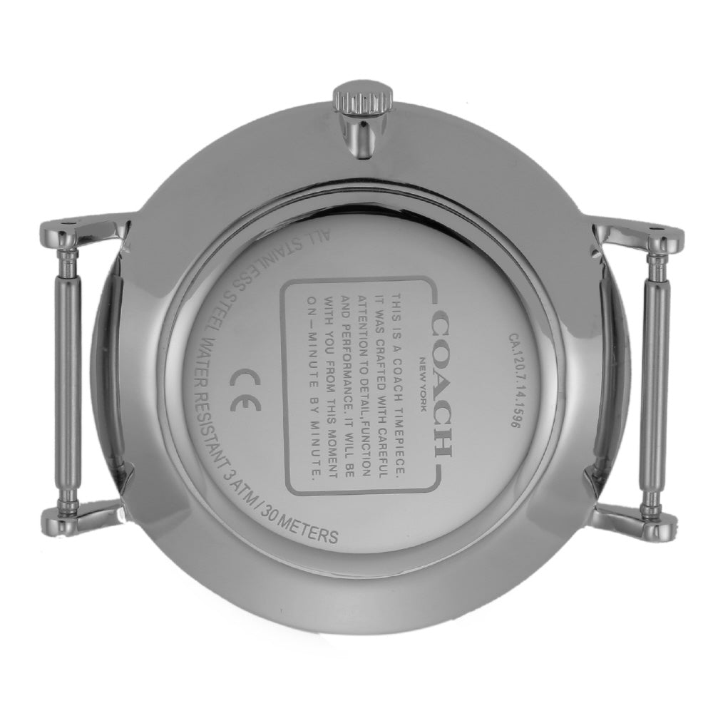 COACH 14503180 Watch - Perry Silver Watch with 2 Year Warranty Stylish Design Durable Build Perfect for Everyday Wear (Image 