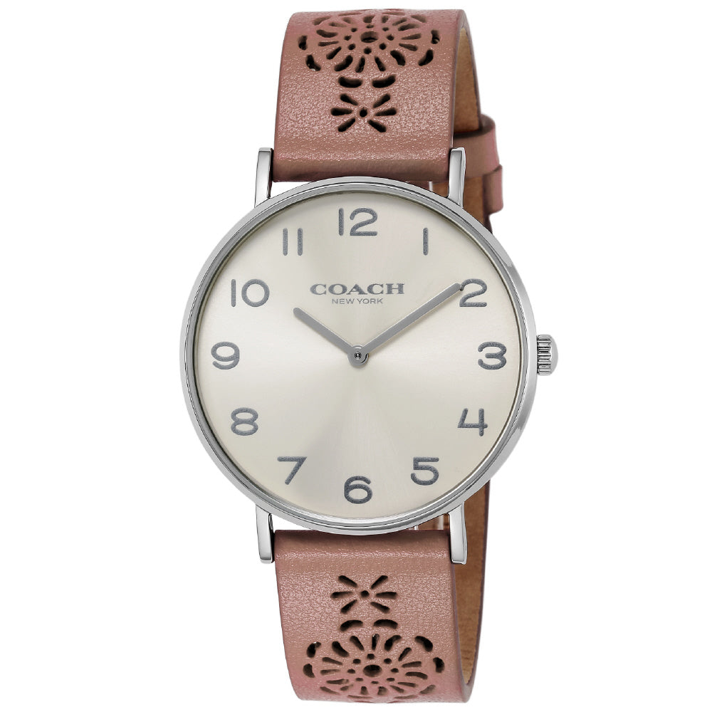 COACH 14503257 Watch - Perry Silver 2-Year Warranty Stylish Design Durable Construction Timeless Elegance