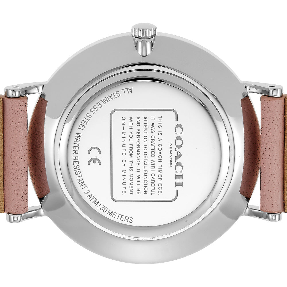 COACH 14503257 Watch - Perry Silver 2-Year Warranty Stylish Design Durable Construction Timeless Elegance (Image 5)