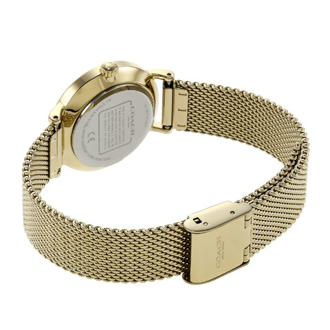 COACH 14503521 Watch - Perry 2-Year Warranty Yellow Gold Elegant Design Timeless Style Durable Construction (Image 4)