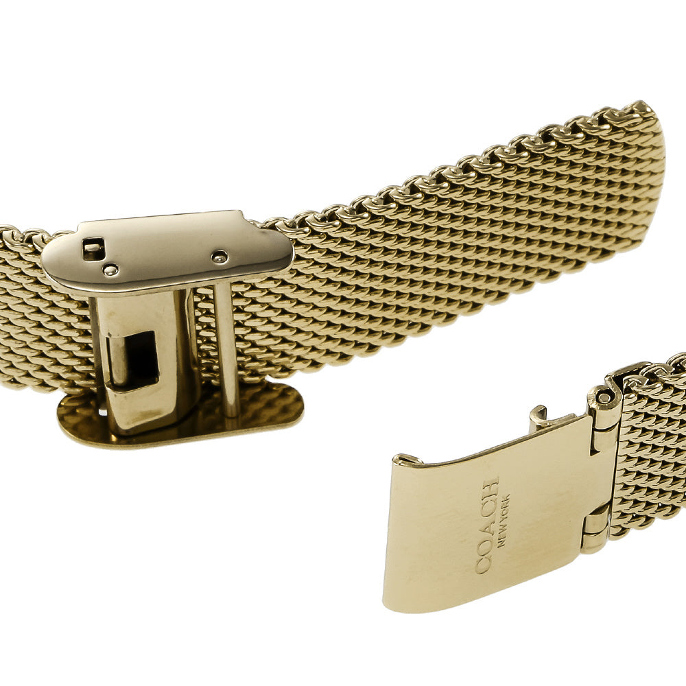 COACH 14503521 Watch - Perry 2-Year Warranty Yellow Gold Elegant Design Timeless Style Durable Construction (Image 6)