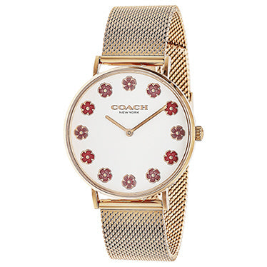 COACH 14504101 Watch - Perry White 2 Year Warranty Stylish Design Durable Material Perfect for Everyday Use