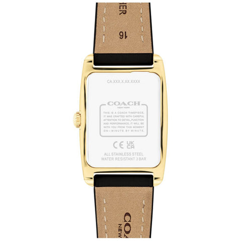 COACH 14504312 Elegant Design 5-Year Warranty 24mm Case Water Resistant