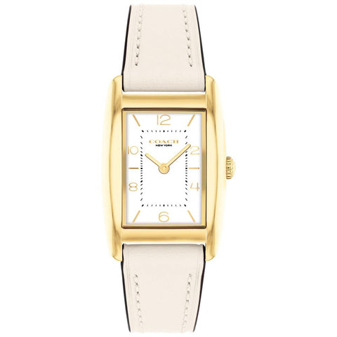 COACH 14504314 Stylish Design 5-Year Warranty Durable Leather Strap Water Resistant